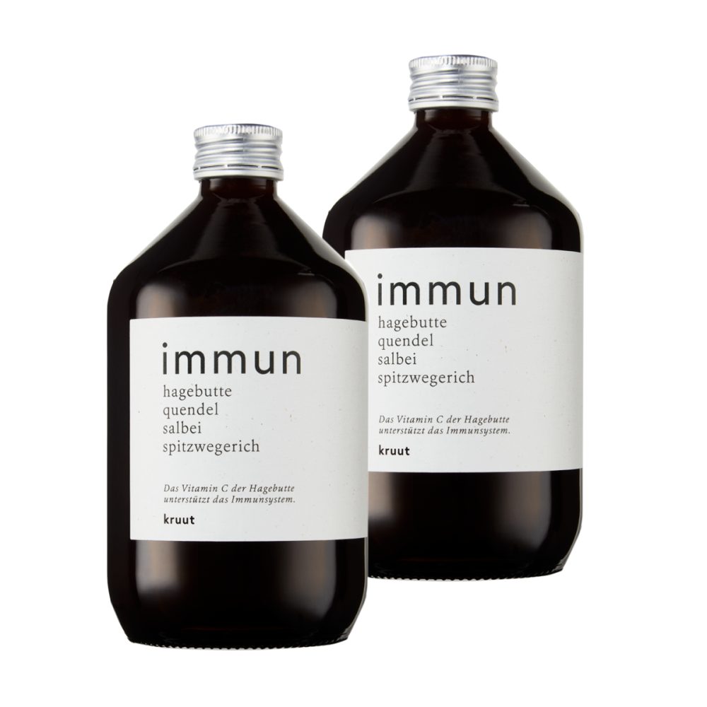 kruut Wildkräuterauszug Immun 2 x 500 ml