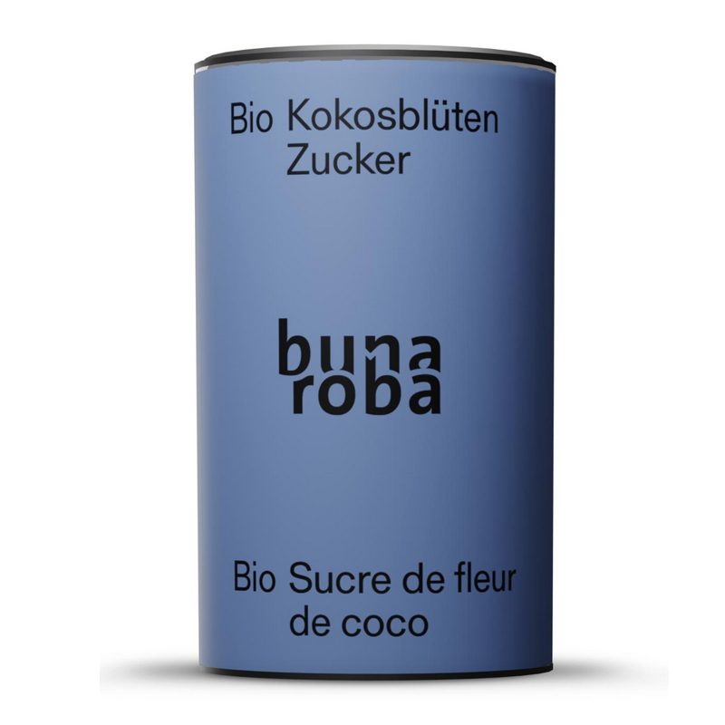 Bunaroba Kokosblüten Zucker Dose 450 g
