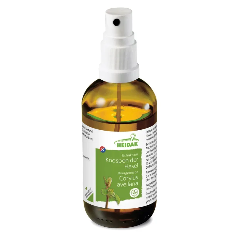 Heidak Knospe Hasel Corylus avellana Flasche 30 ml