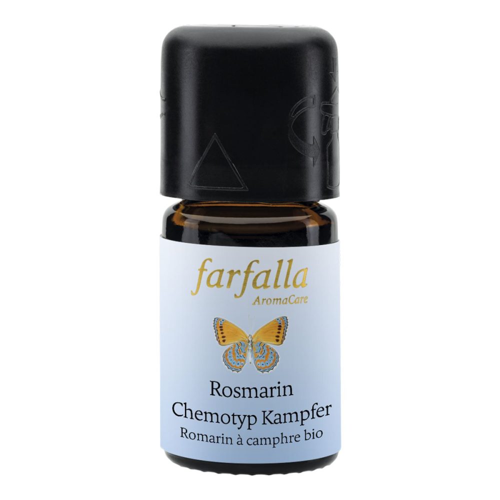 Farfalla Essenzen Rosmarin Kampfer Chemotyp Bio 5 ml