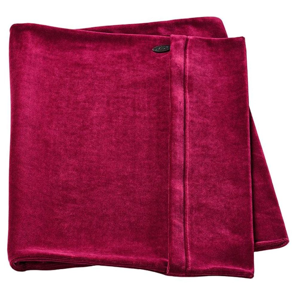 Elsa Überzug Supreme / Flockenkissen 30x40 cm Velours bordeaux