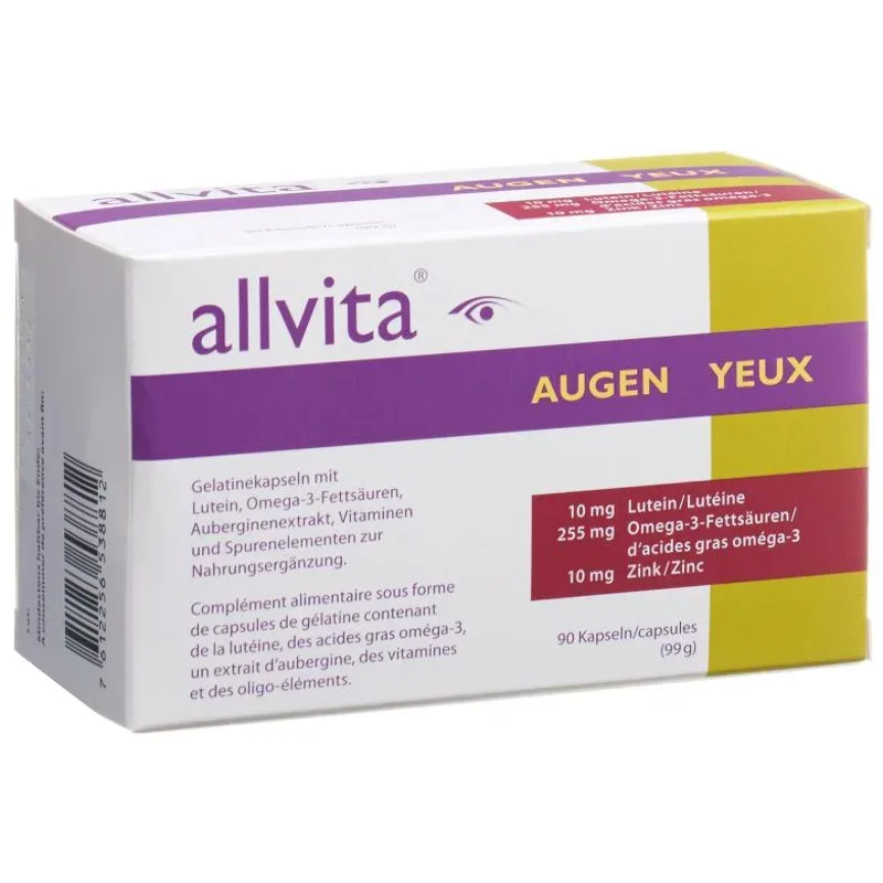 allvita Augen Kapseln (90 Stk)