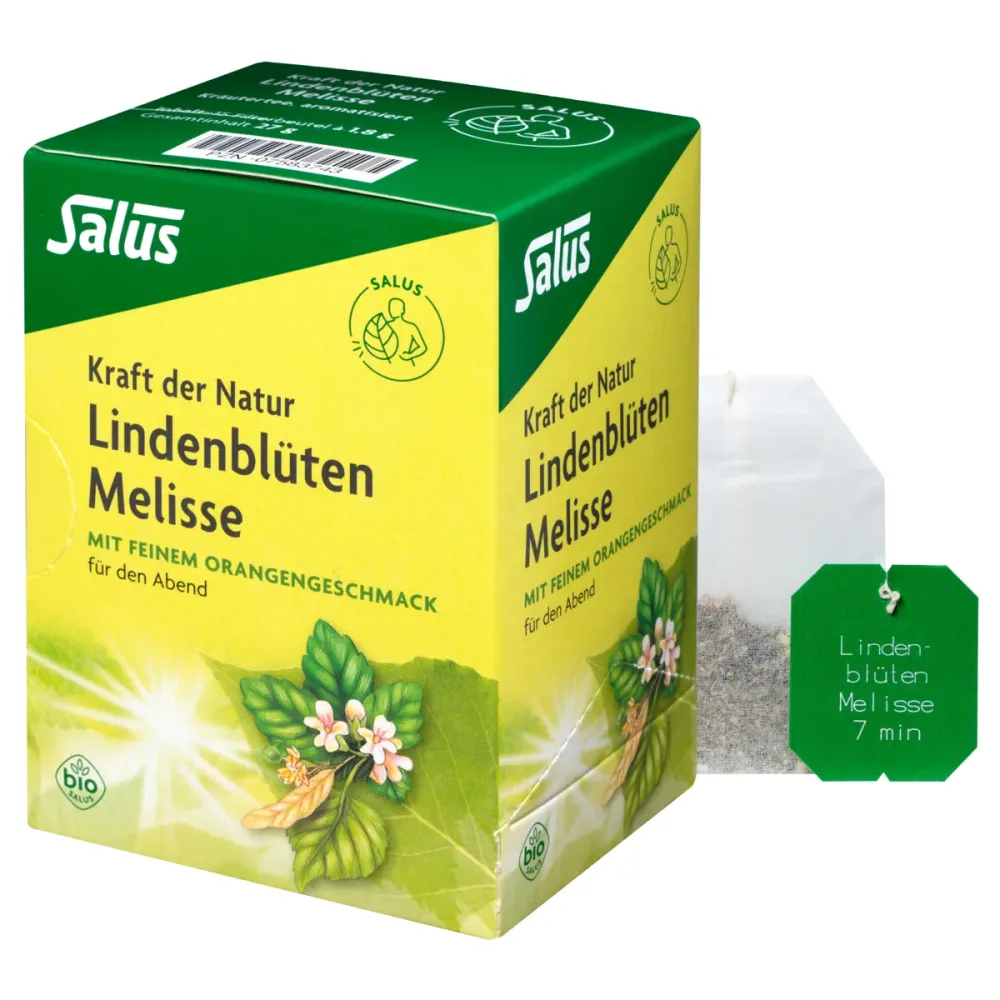 Salus Tee Lindenblüten Melisse Bio Beutel 15 Stück