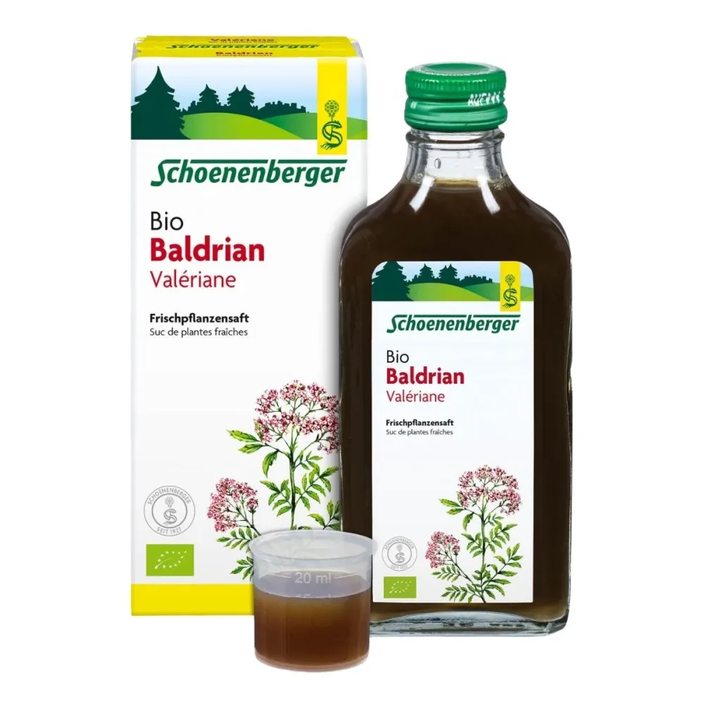 Schoenenberger Baldrian Frischpflanzensaft Bio 200 ml
