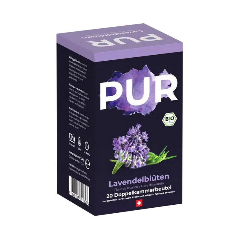 PUR Lavendelblüten Tee 20 Beutel