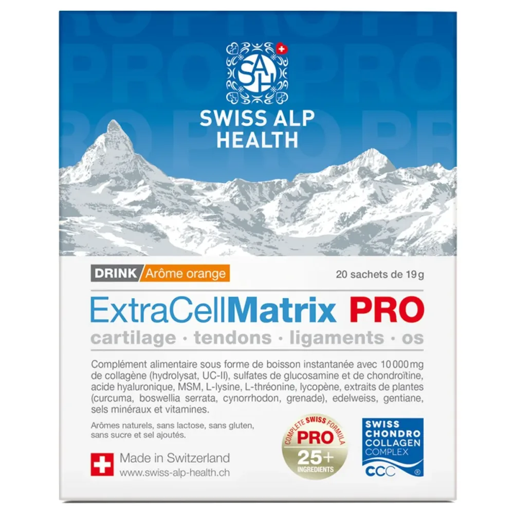 Swiss Alp Health ExtraCellMatrix PRO Drink (20 Stk)