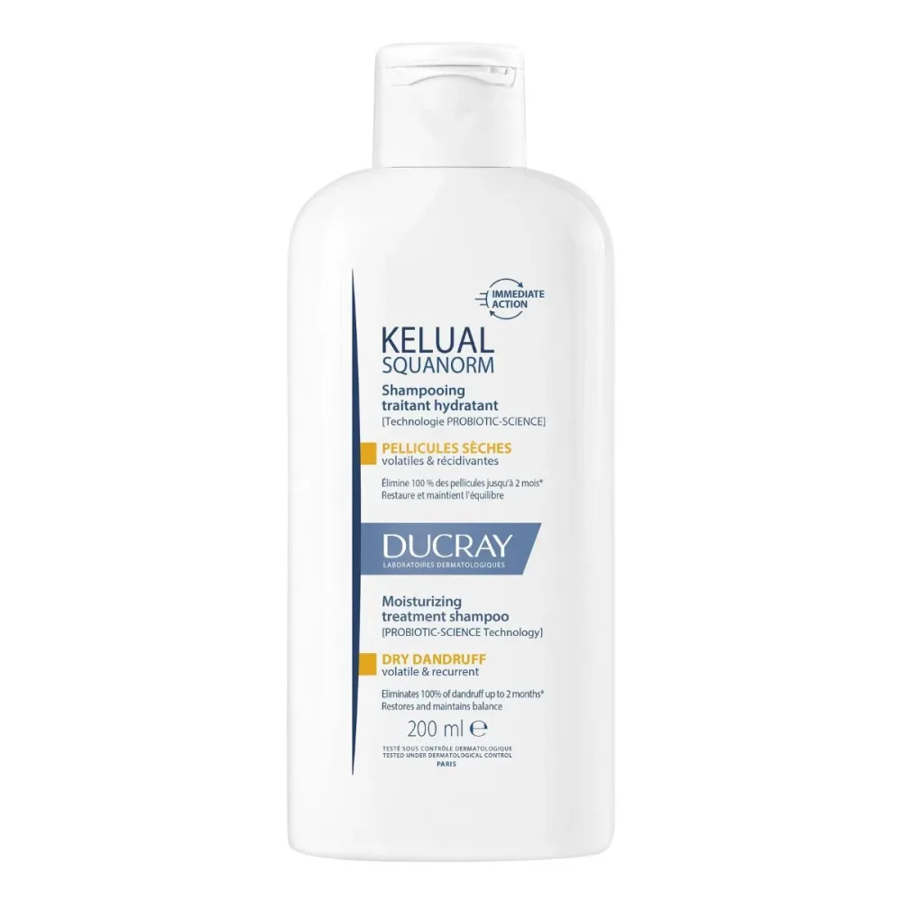 Ducray - KELUAL SQUANORM Pflegeshampoo, 200 ml