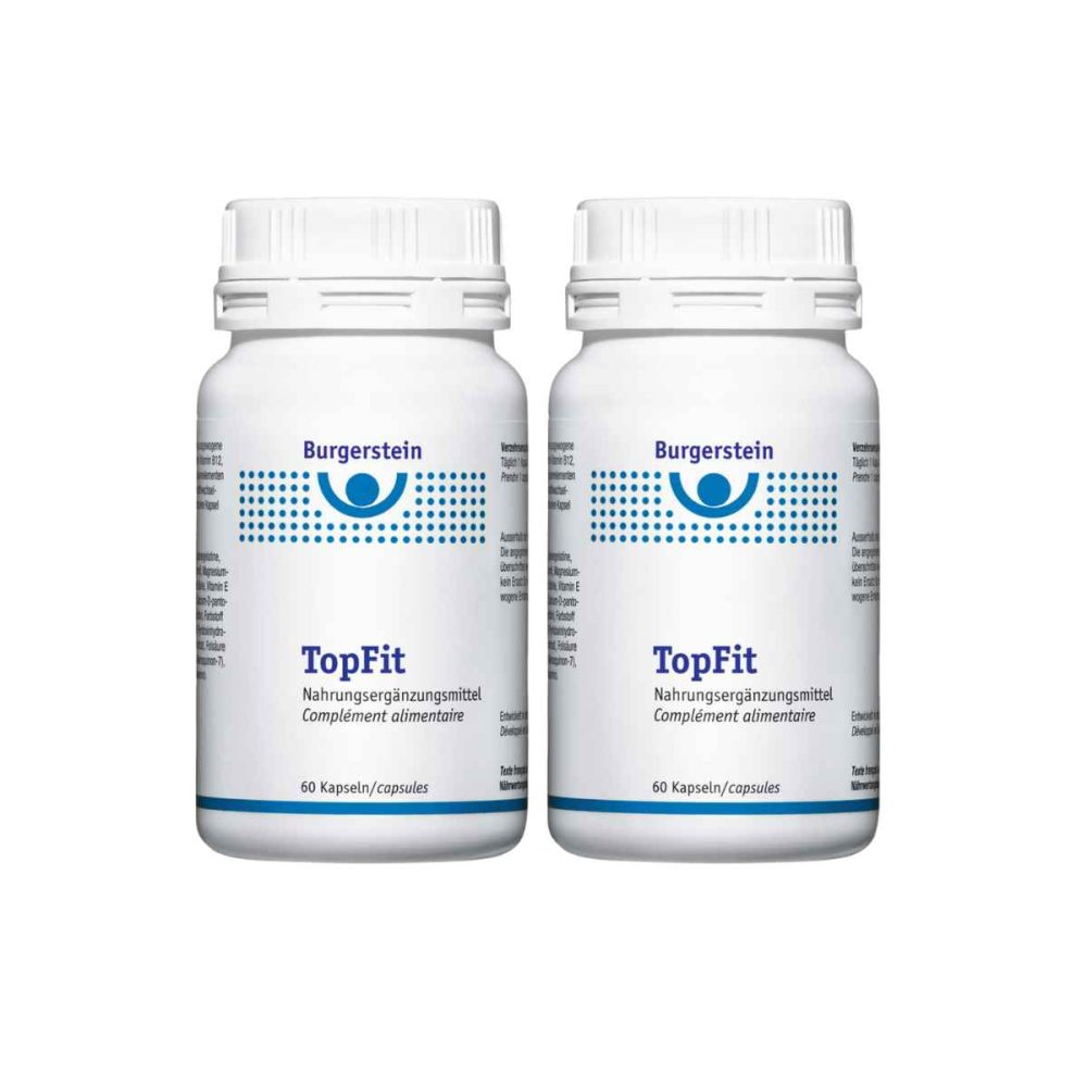 Burgerstein TopFit Ginseng Kapseln 2x 60 Stück
