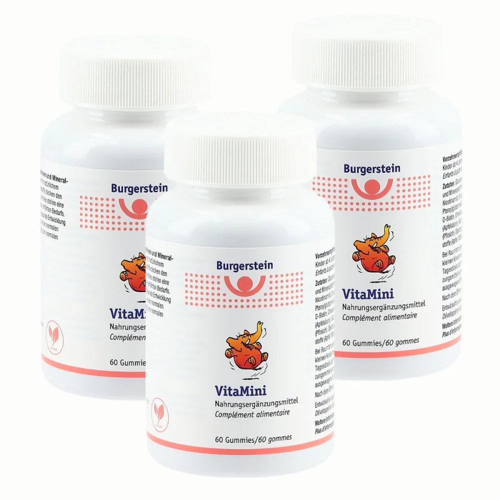 Burgerstein VitaMini Gummis 3 x 60 Stück