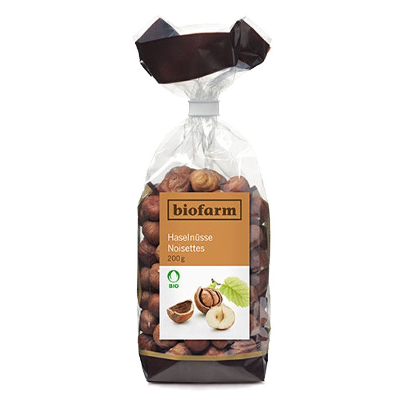 Biofarm Haselnüsse Knospe Beutel 200 g