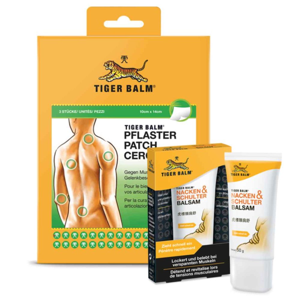 Tiger Balm & Pflaster Set