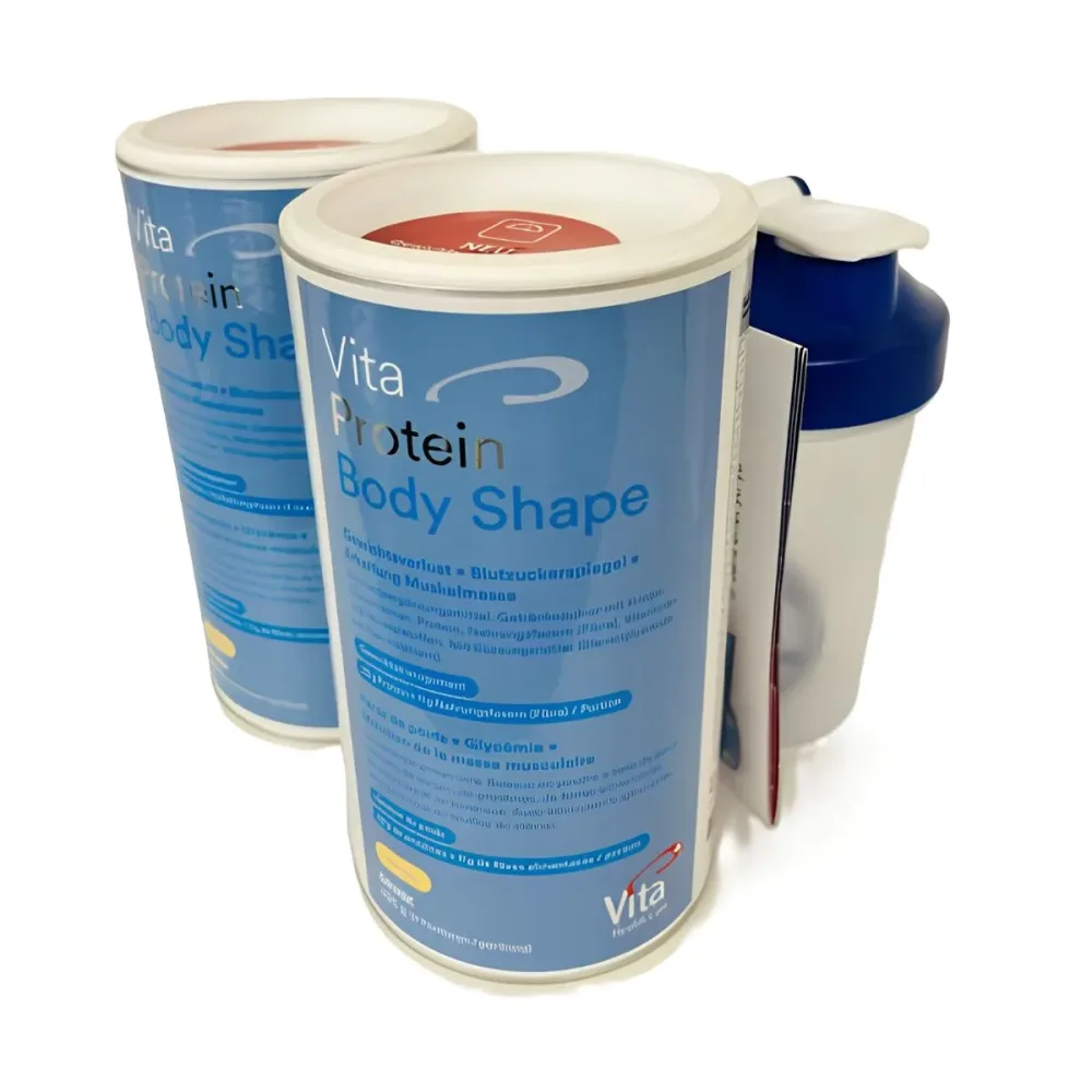 Vita Protein Body Shape Pulver, plus Shaker (2x495g)