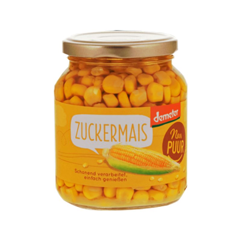 Nur Puur Zuckermais Demeter 350 g