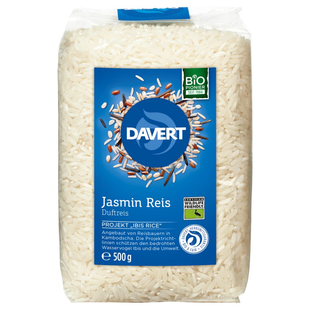 Davert Jasmin Reis weisser Duftreis 500 g