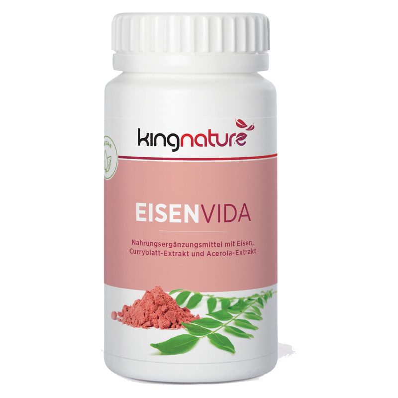 kingnature Eisen Vida Kapseln (100 Stk)
