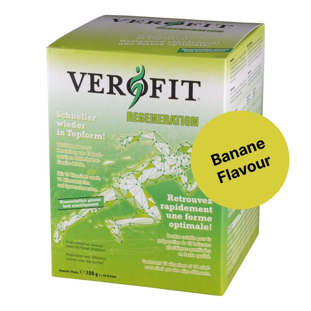 VEROFIT Regeneration Banane 10 Butel à 70 g