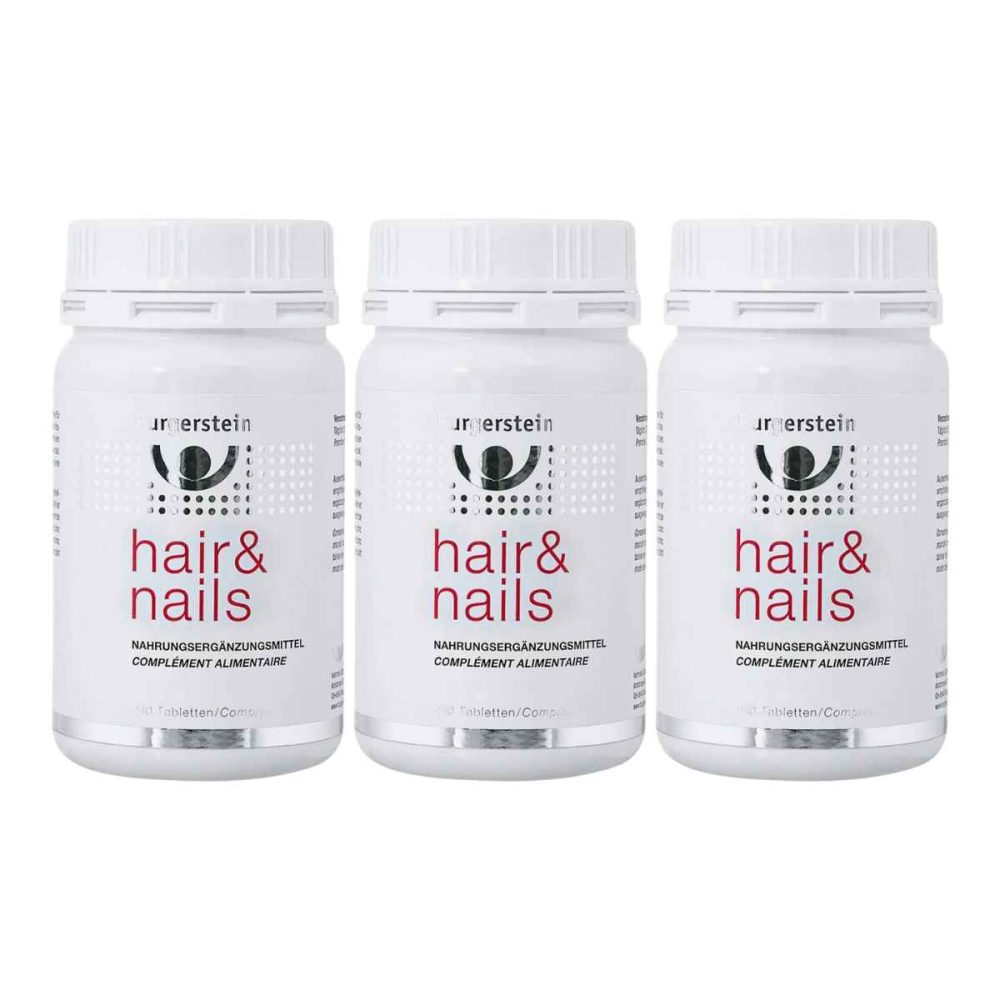 Burgerstein Hair & Nails 3x 240 Tabletten