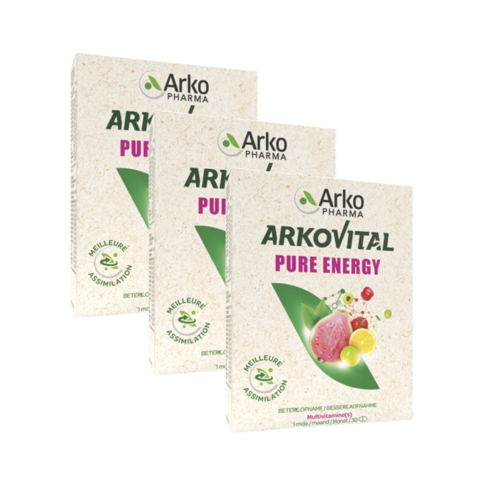Arkovital Pur'Energie Vitamin+Mineral 3x 30 Tabletten