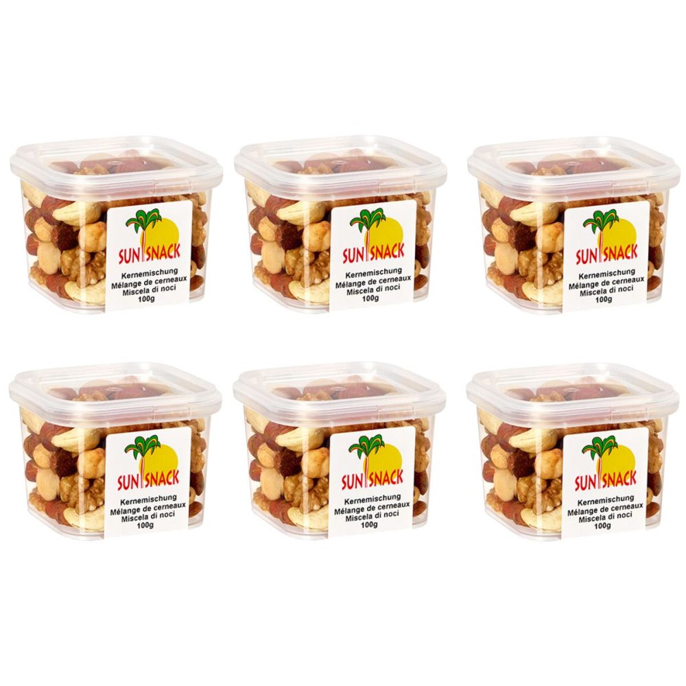 Sun Snack Kernemischung ohne Sultaninen 6 Dosen 100 g