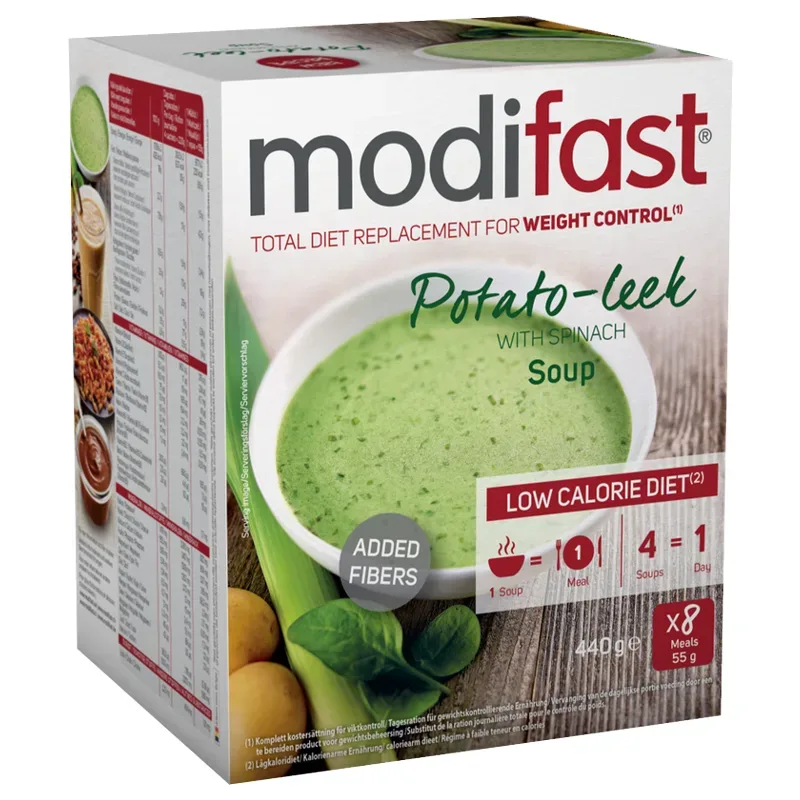 modifast Weight Loss Programm Suppe Kartoffel Lauch (8x55g)