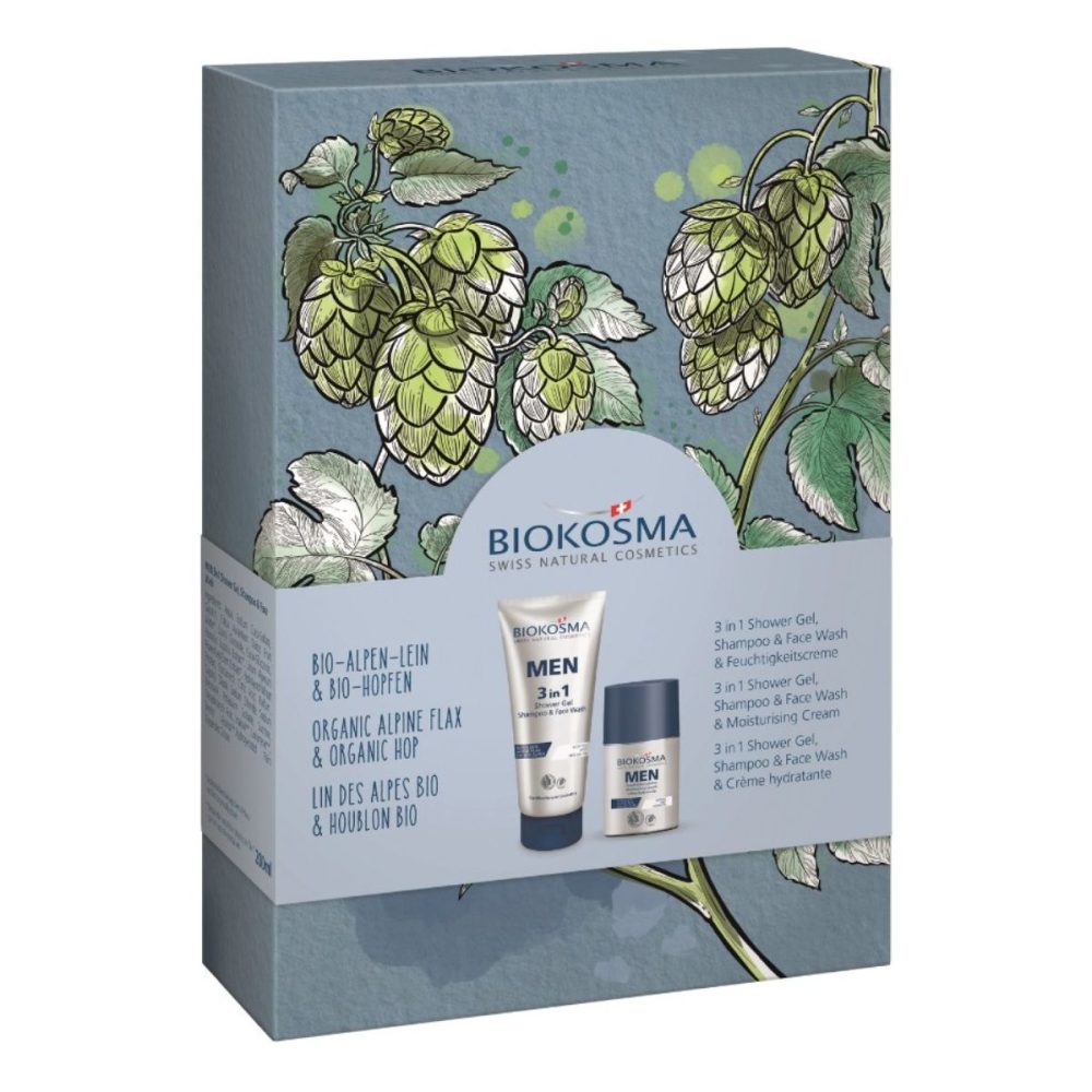BIOKOSMA Geschenkset 2025 MEN (2-teilig)