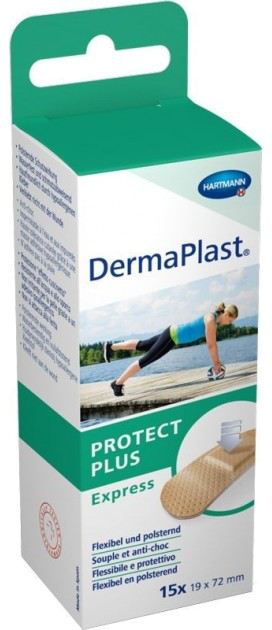DERMAPLAST ProtectPlus Express 19 mm x 72 mm 15 Stk