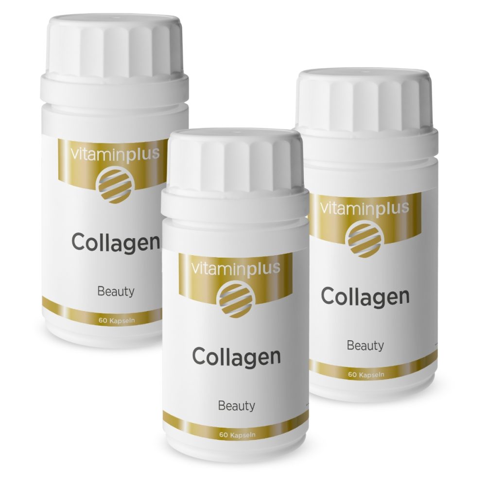 Vitaminplus Collagen Beauty Kapseln 3x 60 Stück