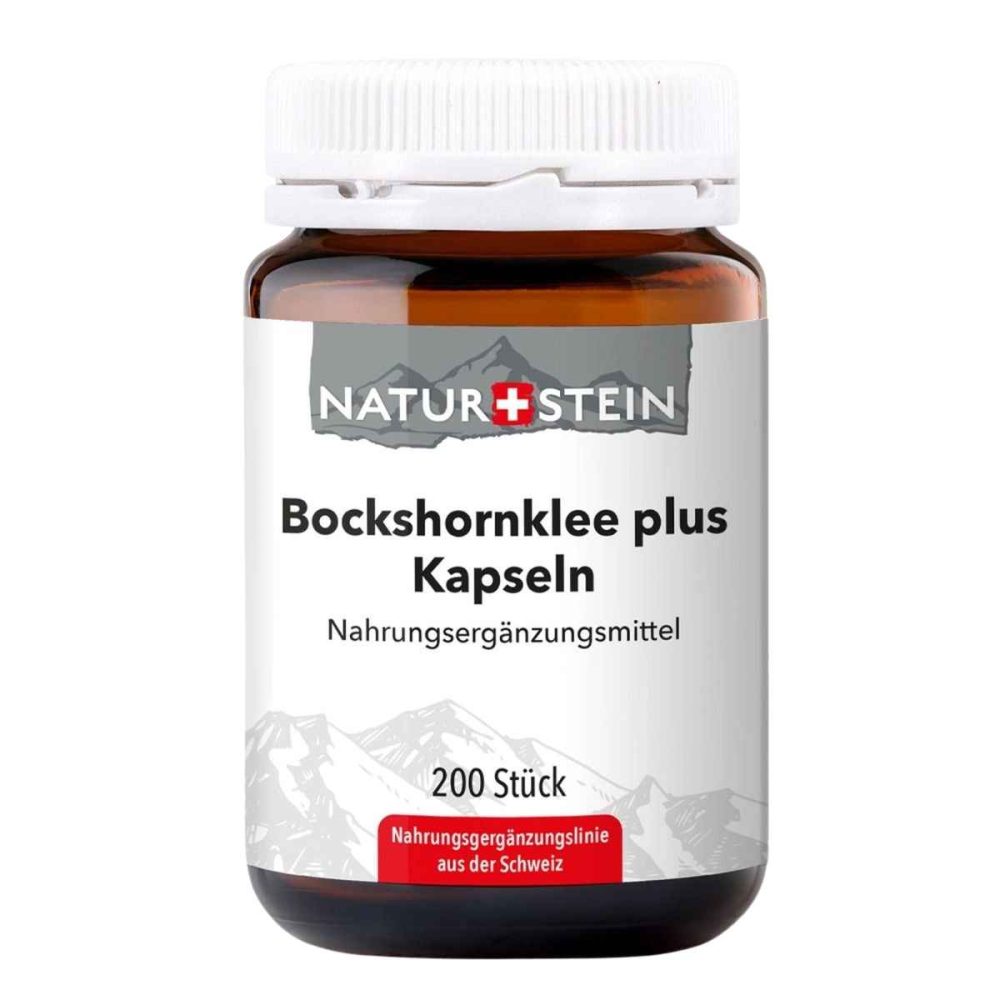 Naturstein Bockshornklee plus Kapseln 200 Stück