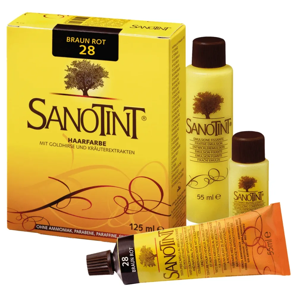 Sanotint Haarfarbe 28 rotbraun (125ml)