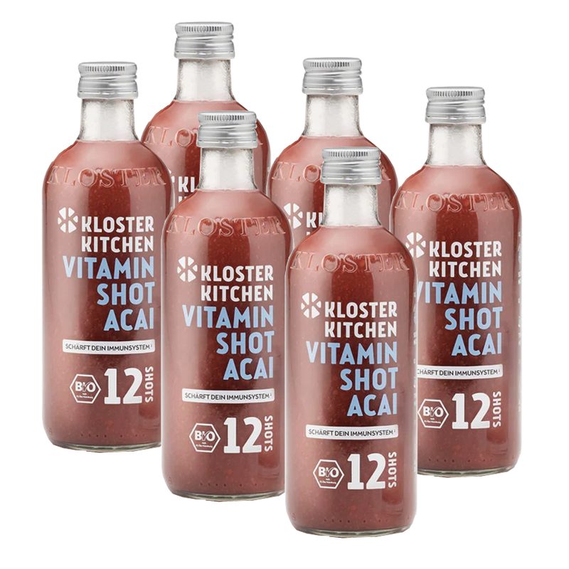 Kloster Kitchen Ingwer Shot Acai Bio 6 x 360 ml