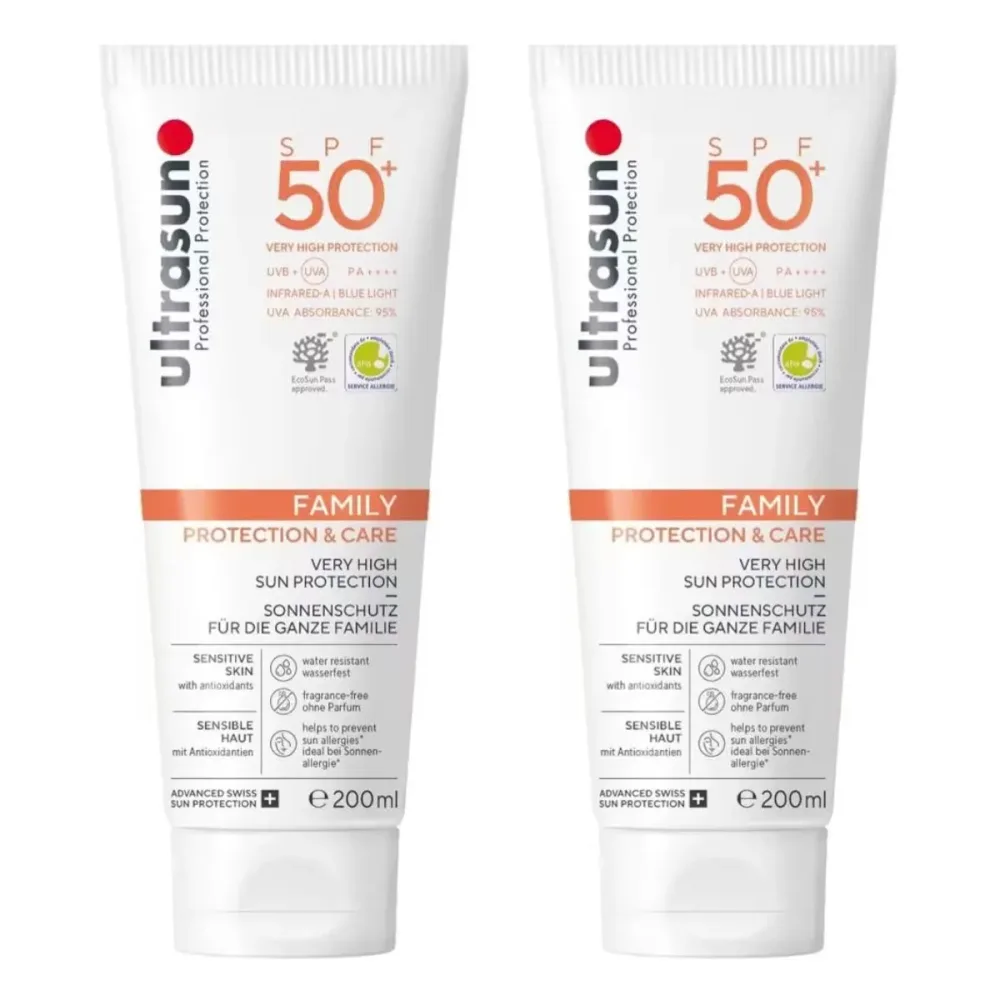 Ultrasun Family SPF 50+ 2x 200 ml