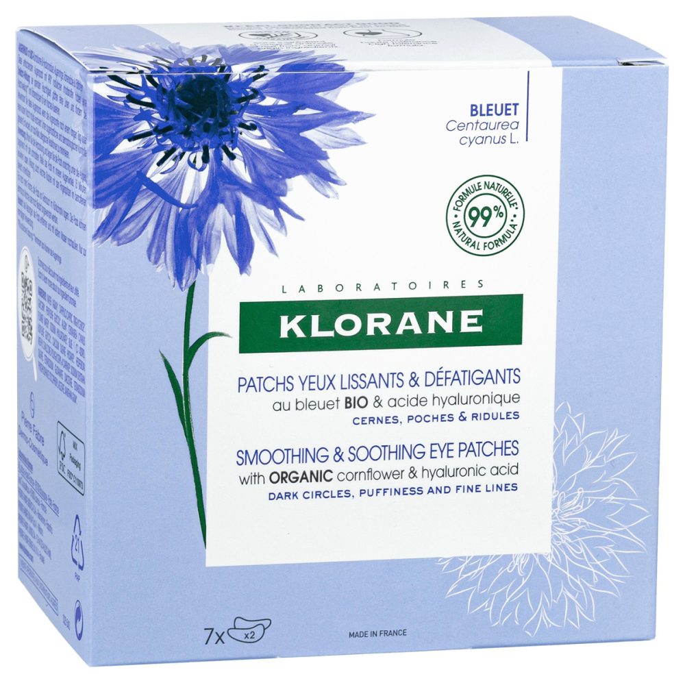 Klorane Bleuet Pad Augenregion 7 x 2 Stück