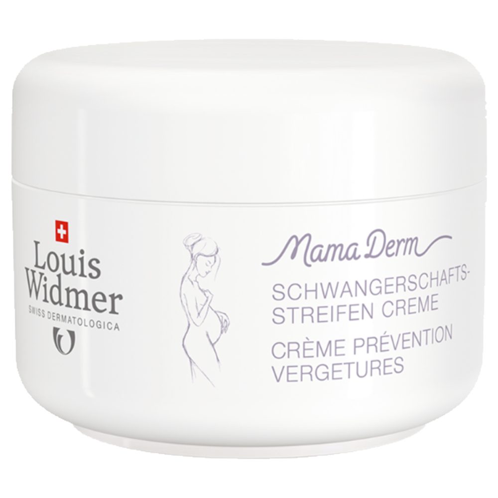 Louis Widmer MamaDerm Schwangerschaftsstreifen Creme Parfümiert 250 ml
