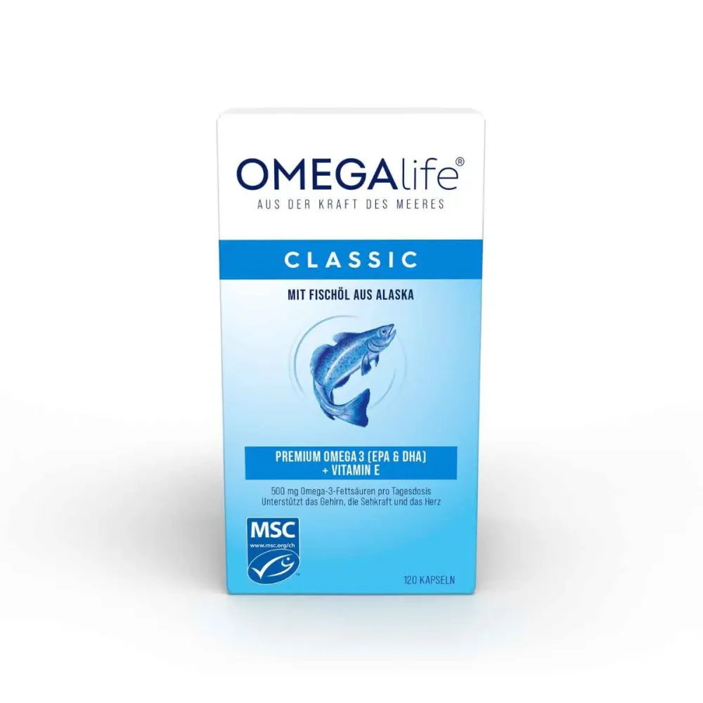 Omega-Life Classic 500 Kapseln (120 Stk)