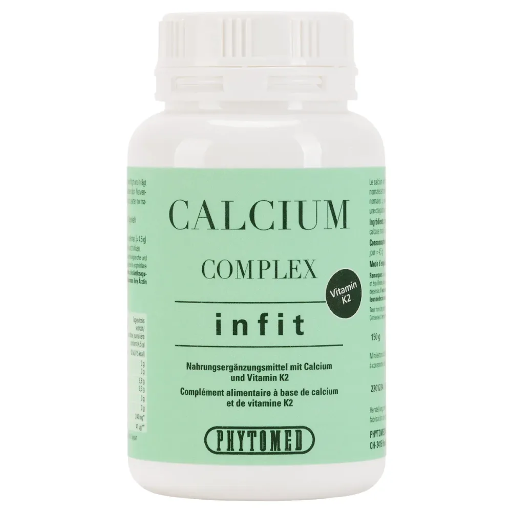 Phytomed Infit Calcium + Vitamin K2 Complex Pulver 150 g