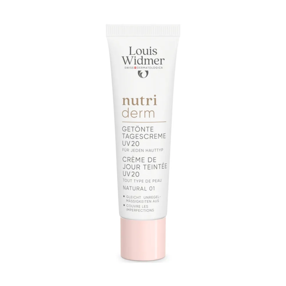 Louis Widmer nutriderm Getönte Tagescreme UV 20 - Natural 01 o.p