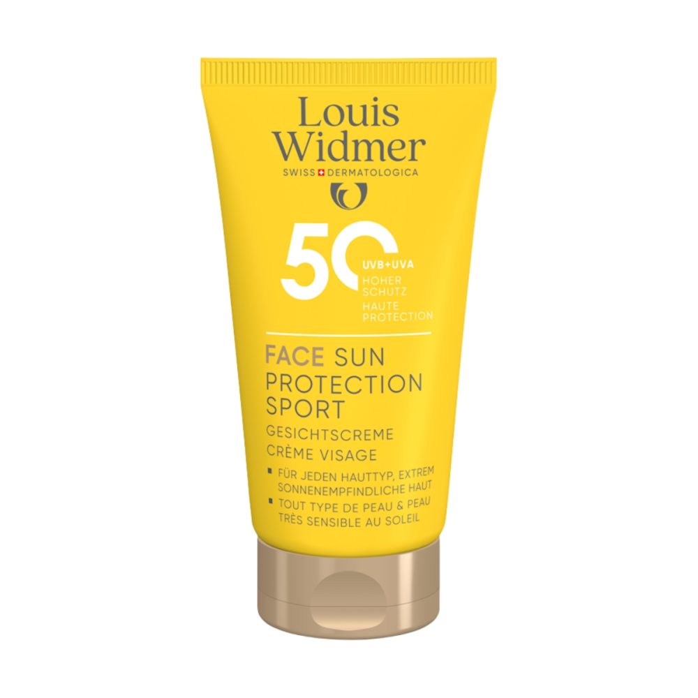 Louis Widmer - Face Sun Protection Sport 50 ohne Parfum, 50 ml