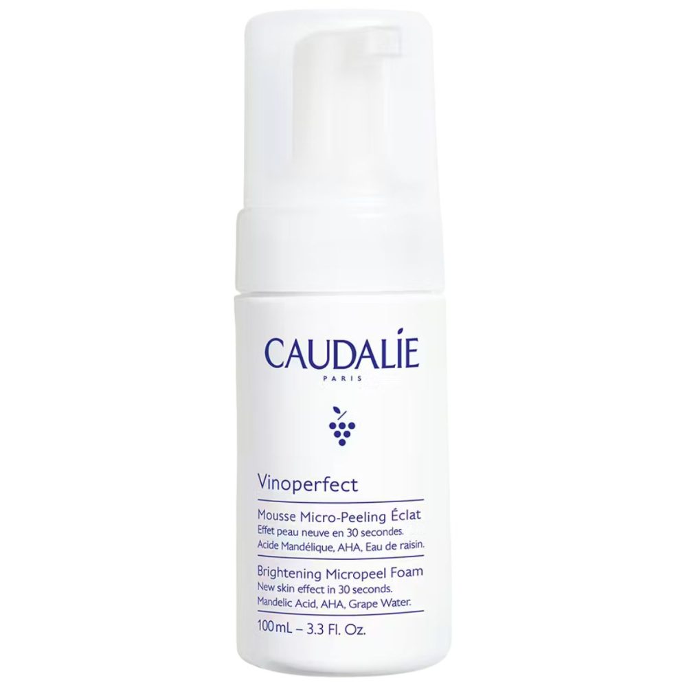 Caudalie - Mikro-Peeling Schaum Ausstrahlung, Vinoperfect Mousse Micro-Peeli, 100  ml