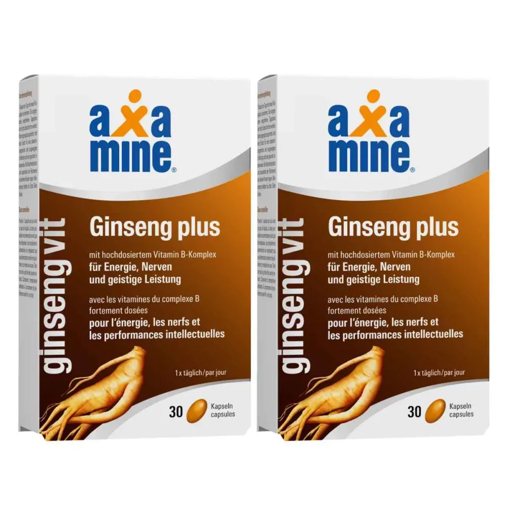Axamine ginsengVit Ginseng plus 2x 30 Kapseln