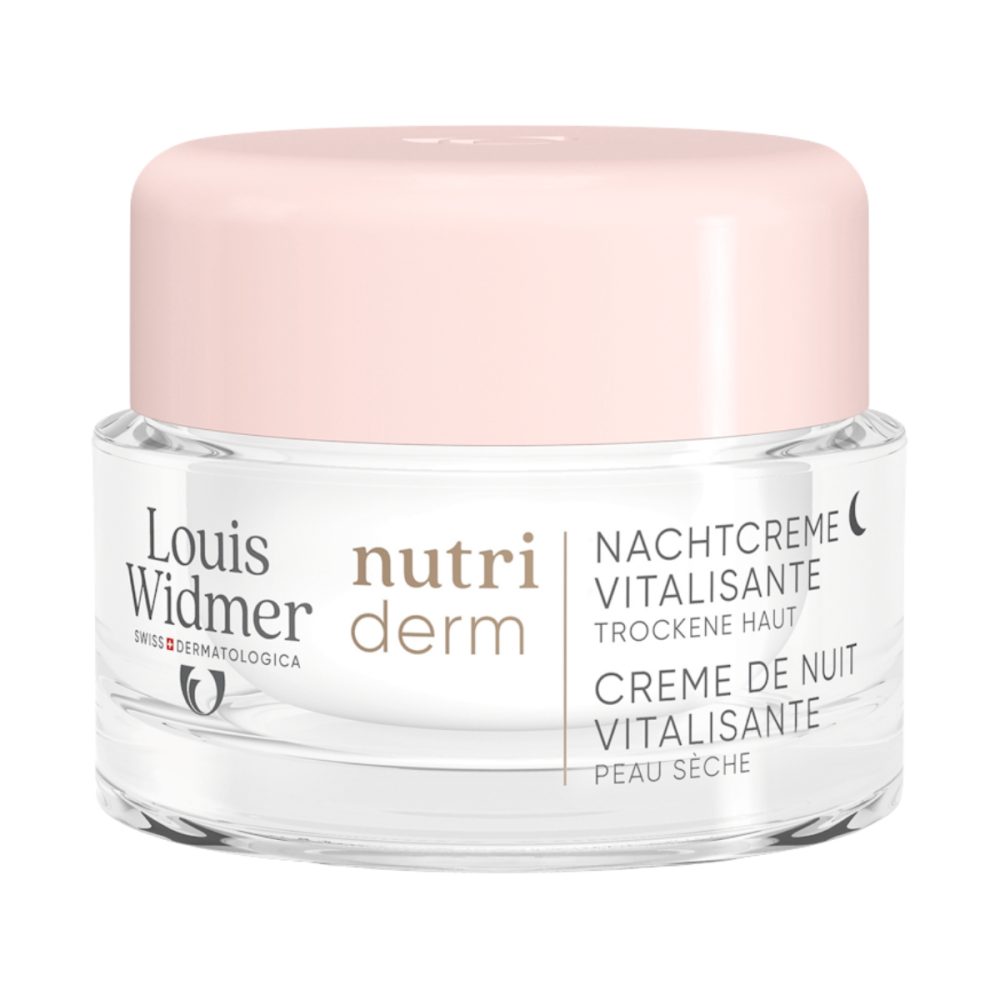 Louis Widmer Nutriderm Nachtcreme Vitalisante 50 ml mit Parfum