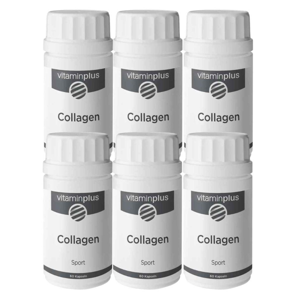 Vitaminplus Collagen Sport Kapseln 6x 60 Stück