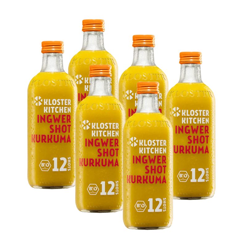 Kloster Kitchen Ingwer Shot Kurkuma Bio 6 x 360 ml