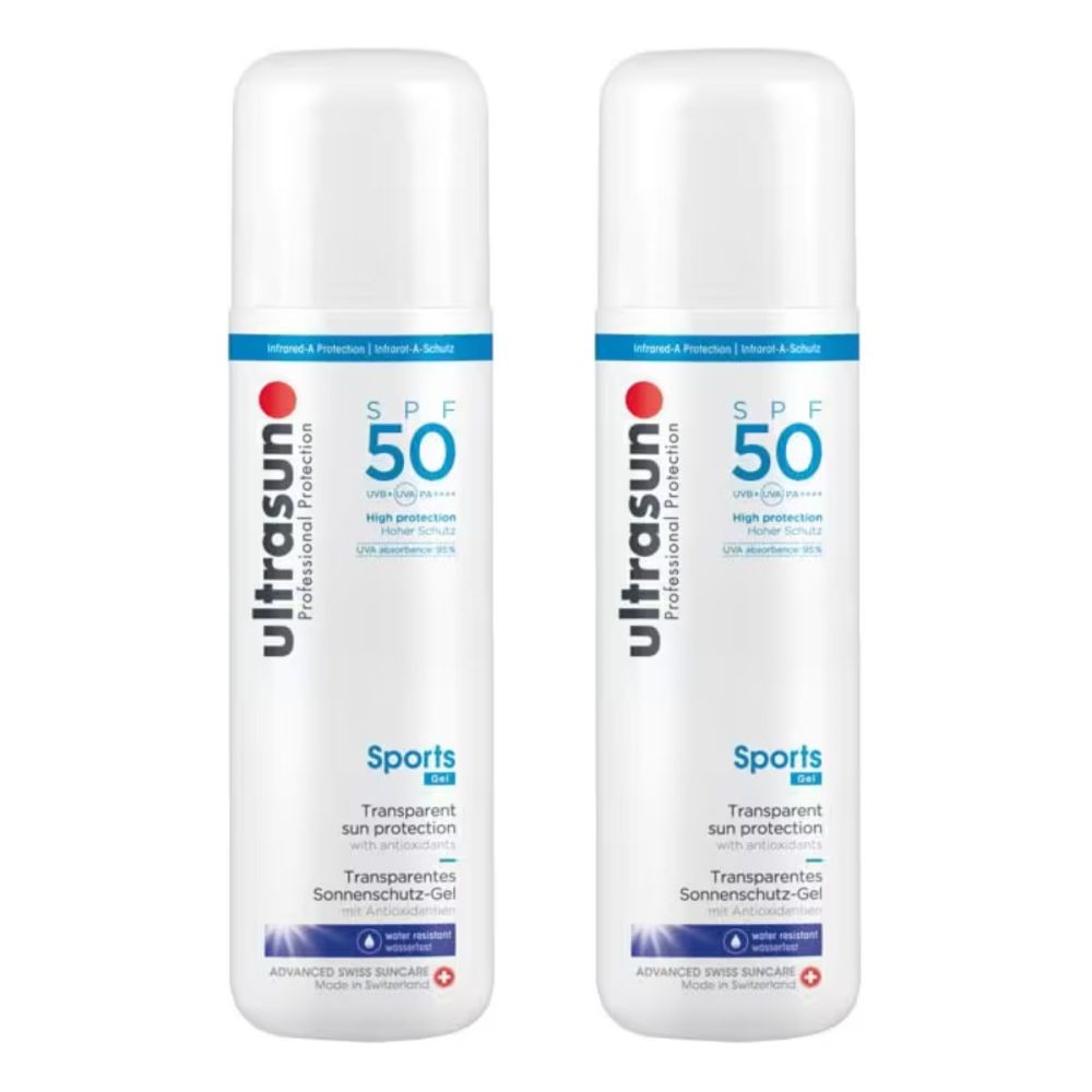 Ultrasun Sports Gel SPF 50 2x 200 ml