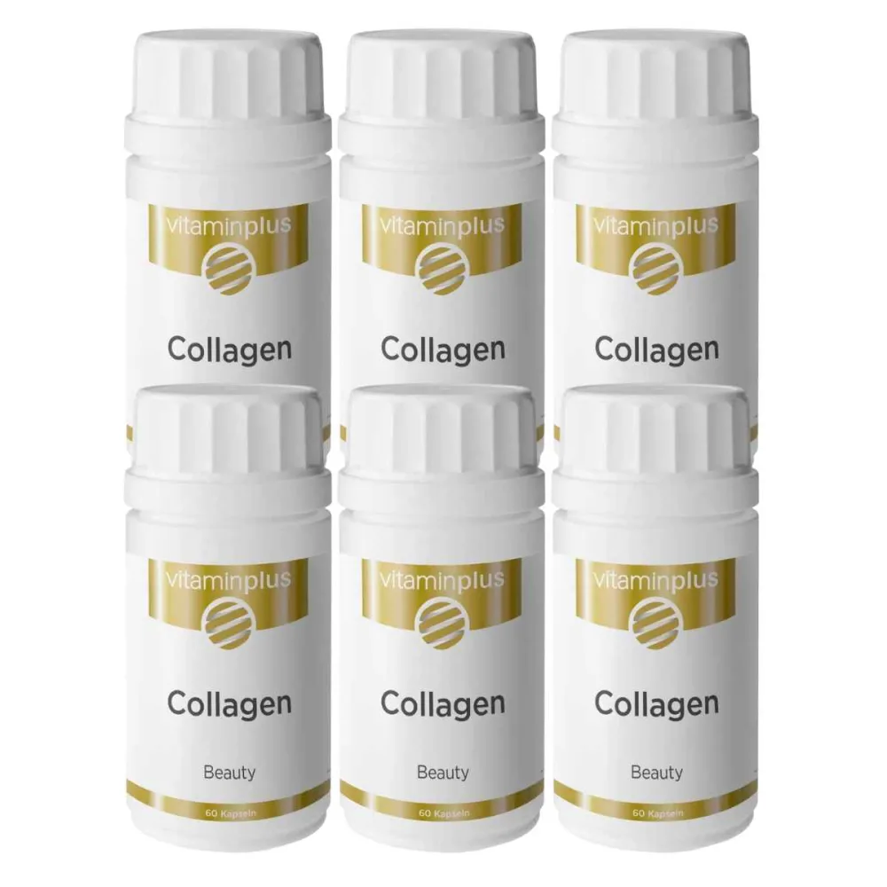 Vitaminplus Collagen Beauty Kapseln 6x 60 Stück