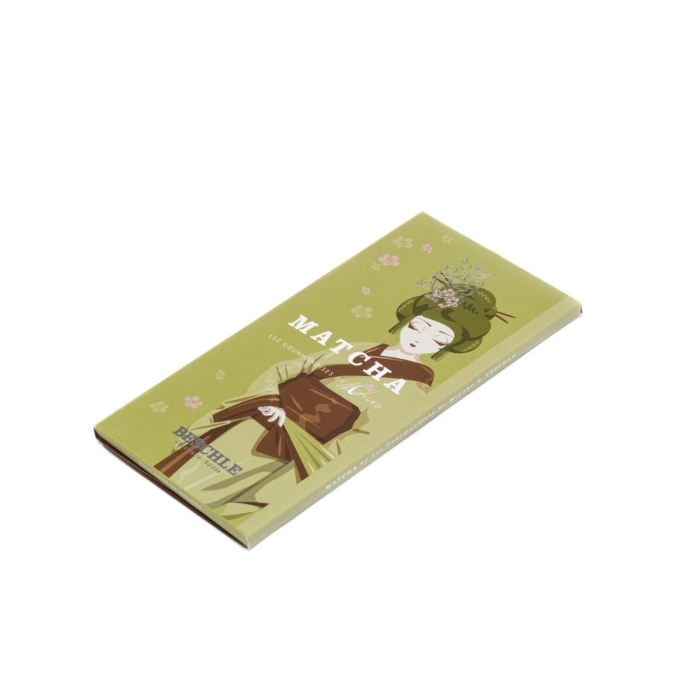 Matcha Schokolade Beschle 80 g