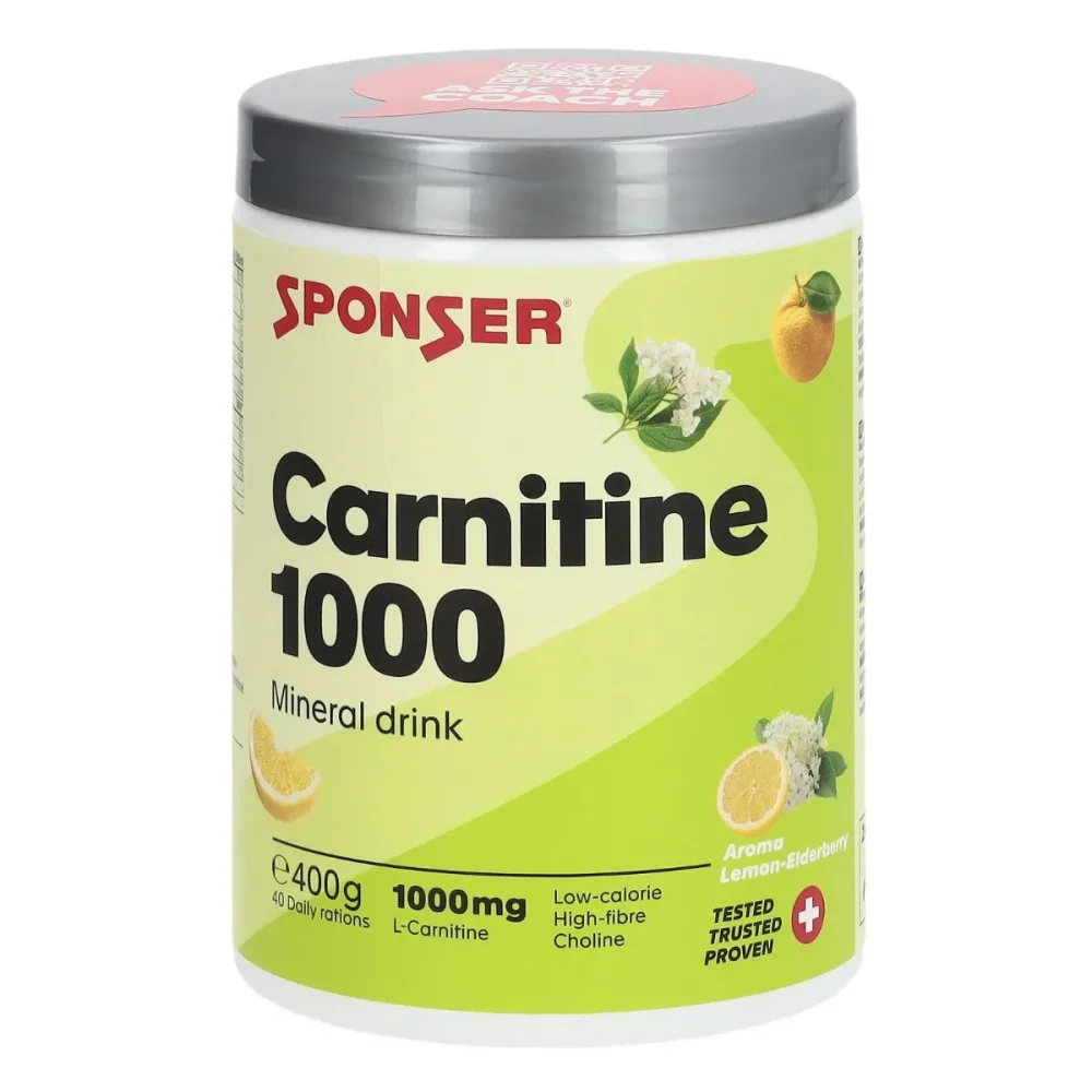 SPONSER - Power Getränk, Mineraldrink Zitrone Holunder, 400g