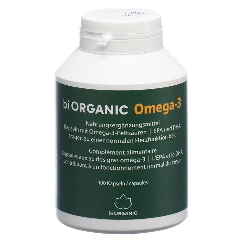 Biorganic Omega-3 Kapseln 100 Stück