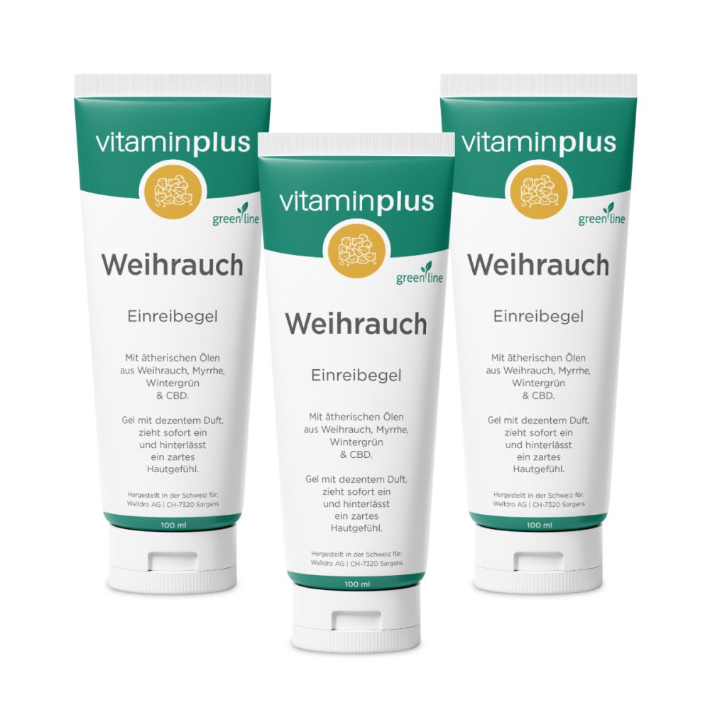 Vitaminplus Weihrauch Gel 3x 100 ml