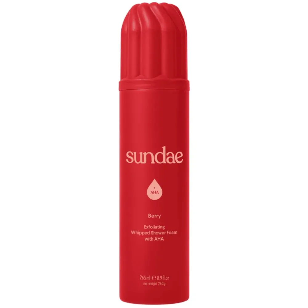 Sundae Exfoliating Whipped Body Shower Foam Berry AHA 265 ml