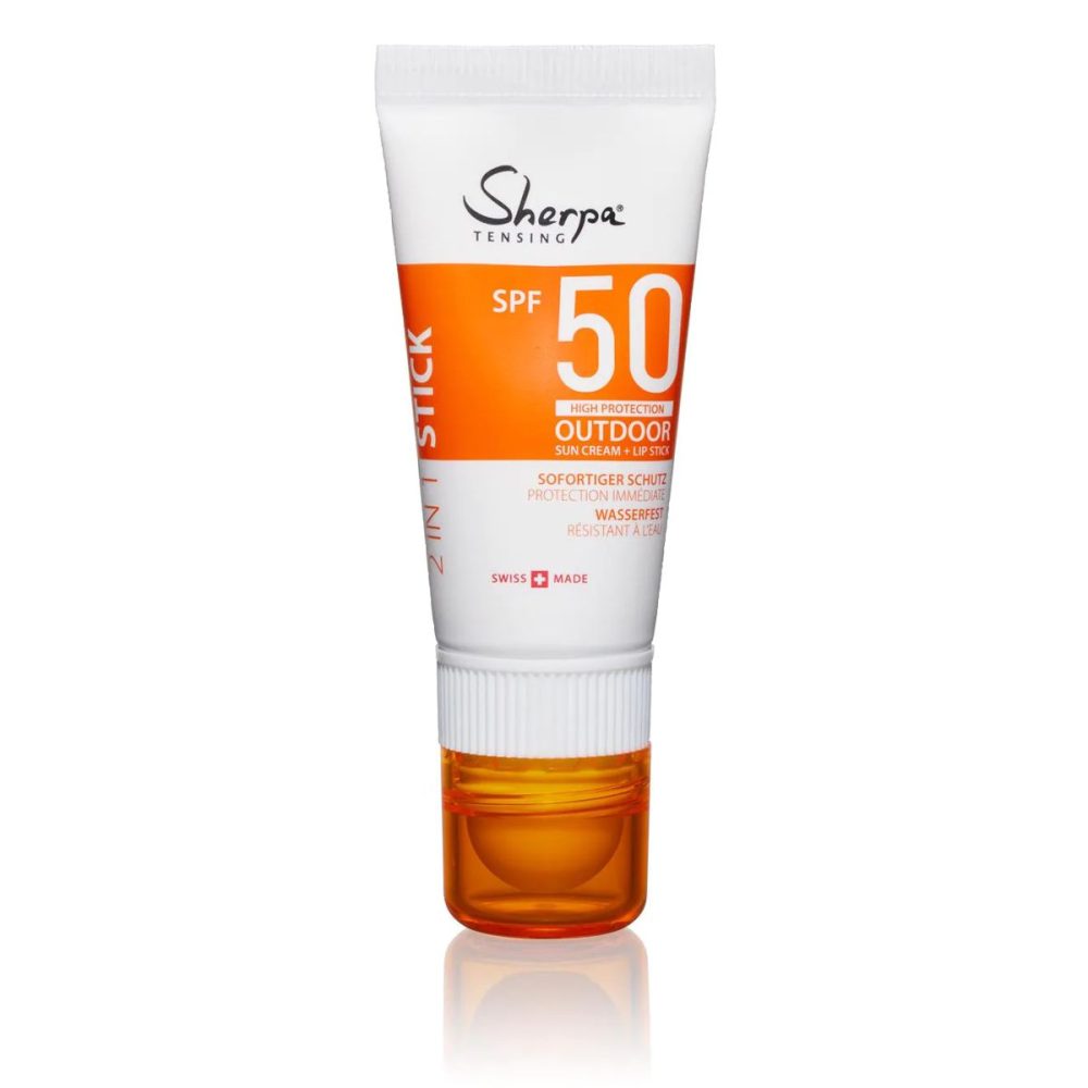 Sherpa Tensing Kombistick Sun Gesicht und Lippen SPF50